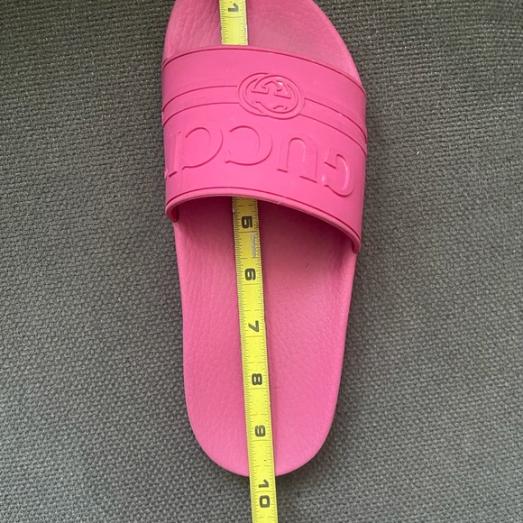 Authentic Pink Gucci Slides - Picture 4 of 6